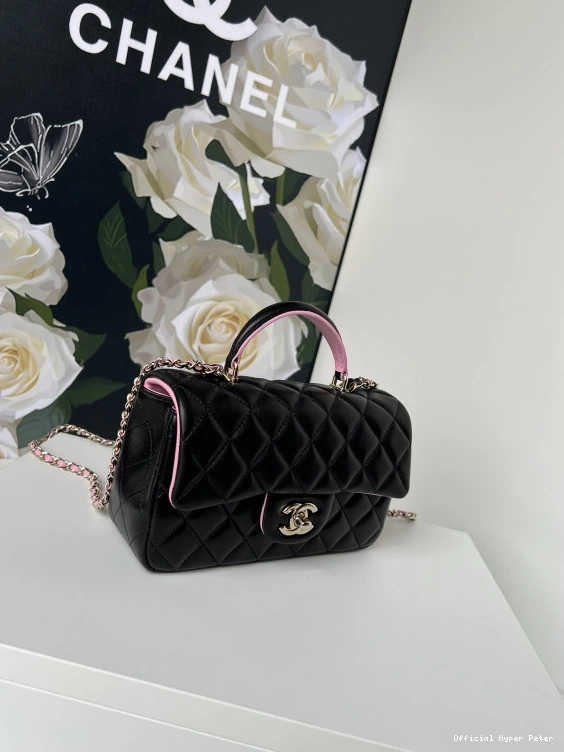 Hyper Peter FLAP TOP HANDLE-20*12*6cm WITH CHANEL BAG 0713